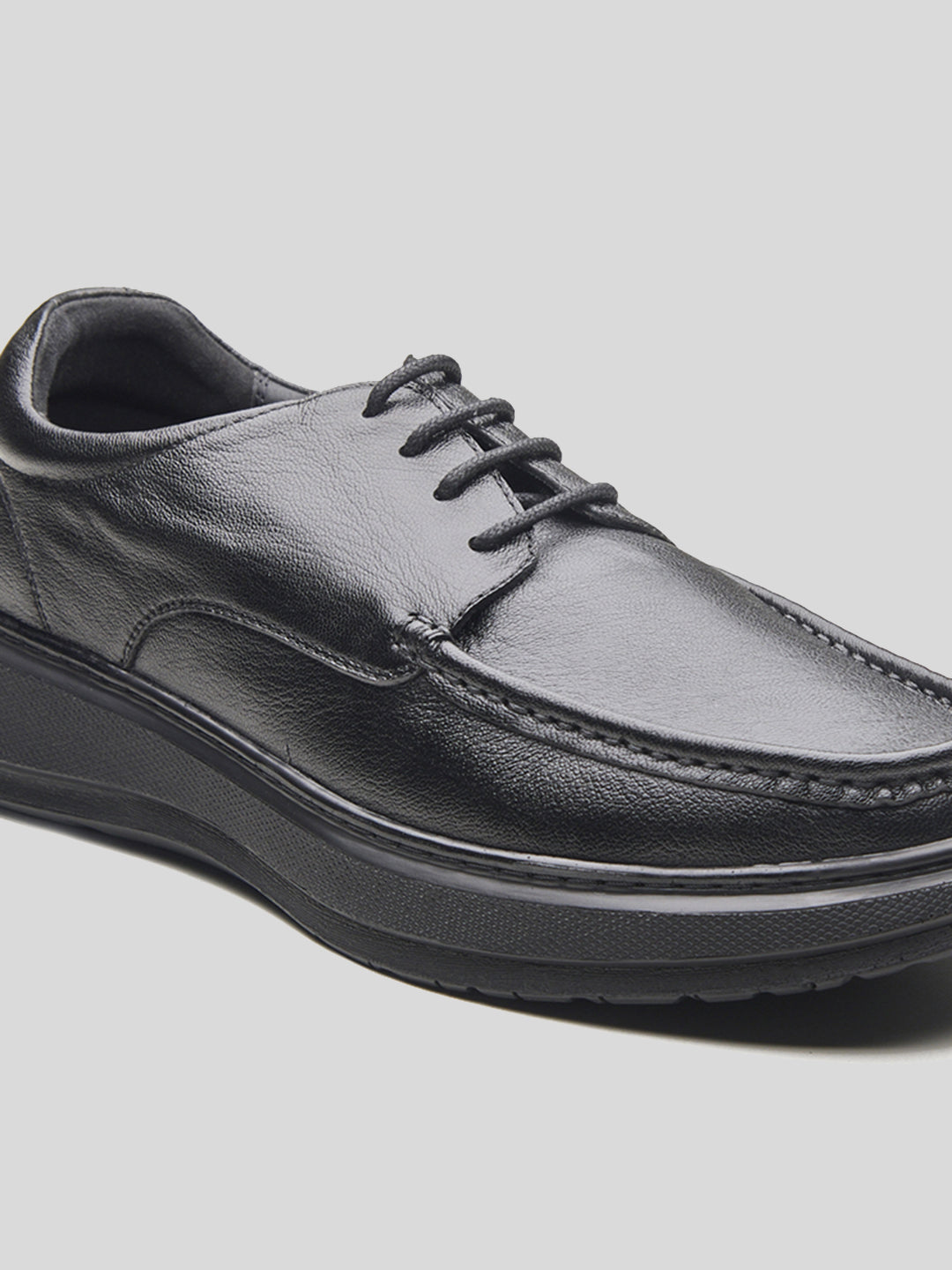 Mateo Leather Formals Black