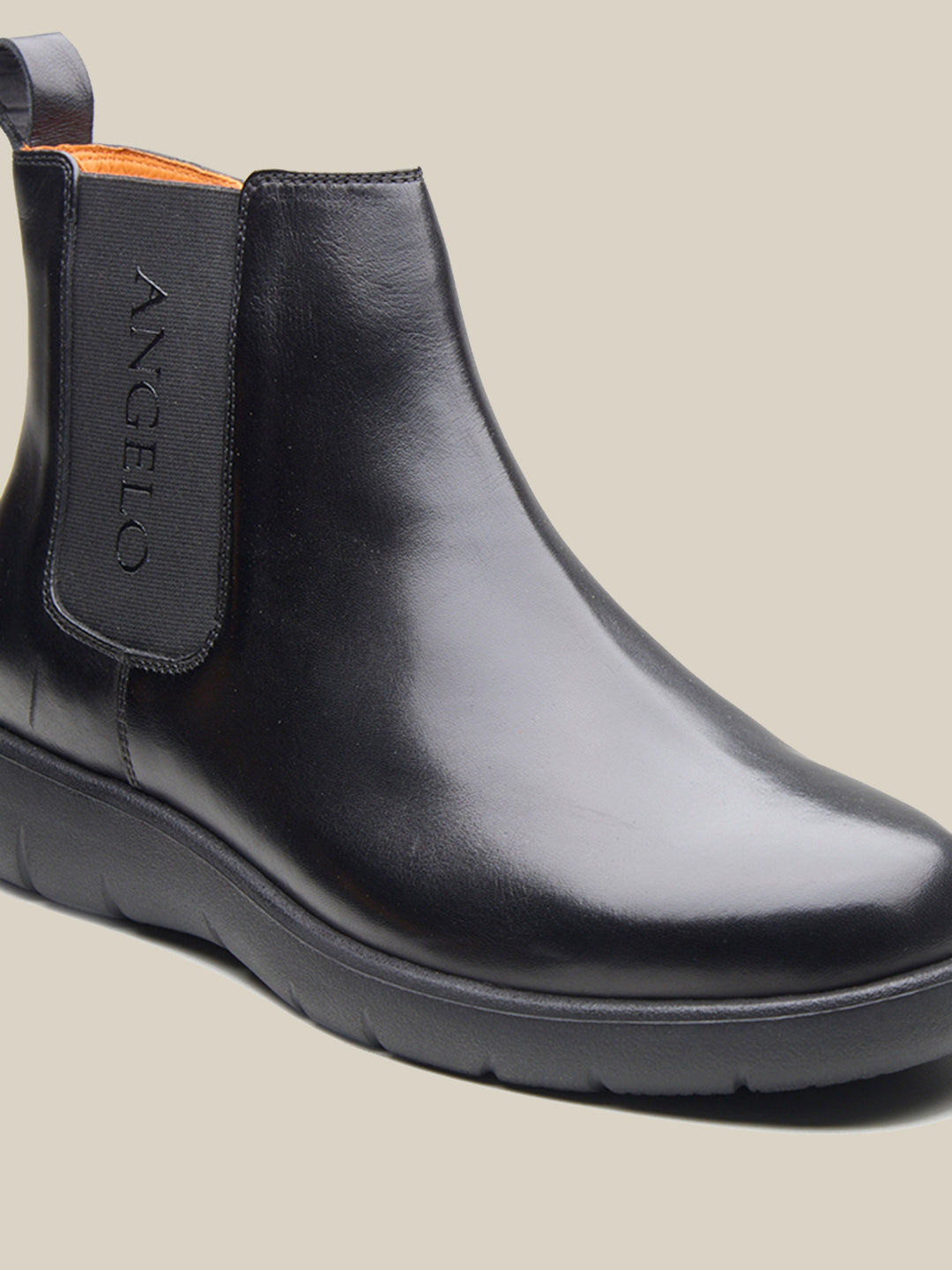 Moreno Leather Boots Black