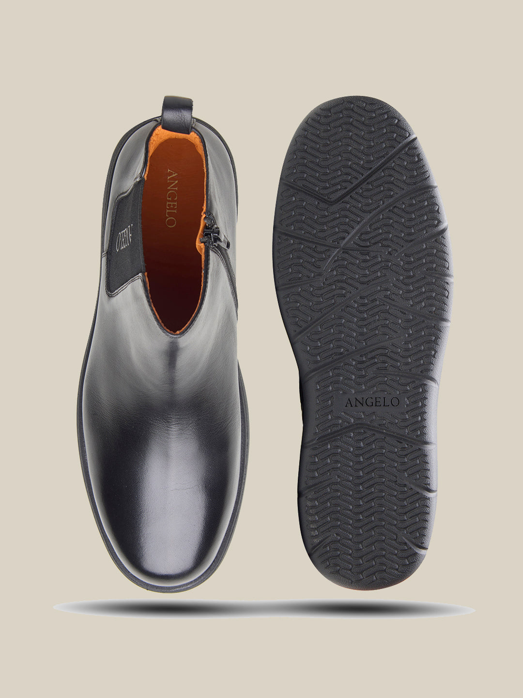 Moreno Leather Boots Black