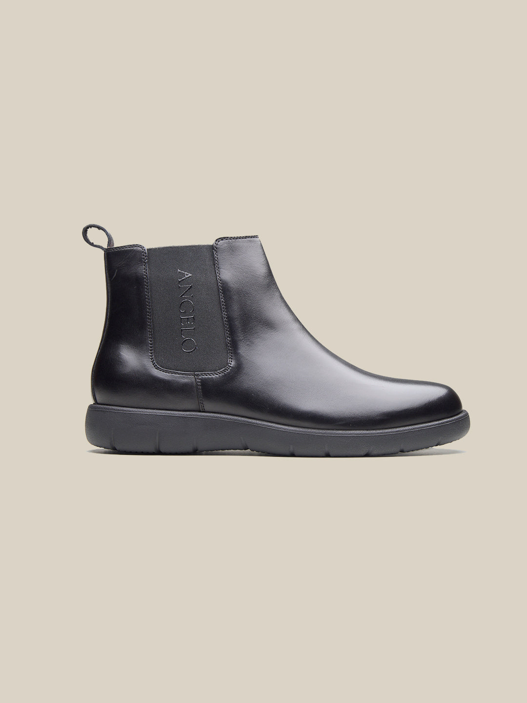 Moreno Leather Boots Black