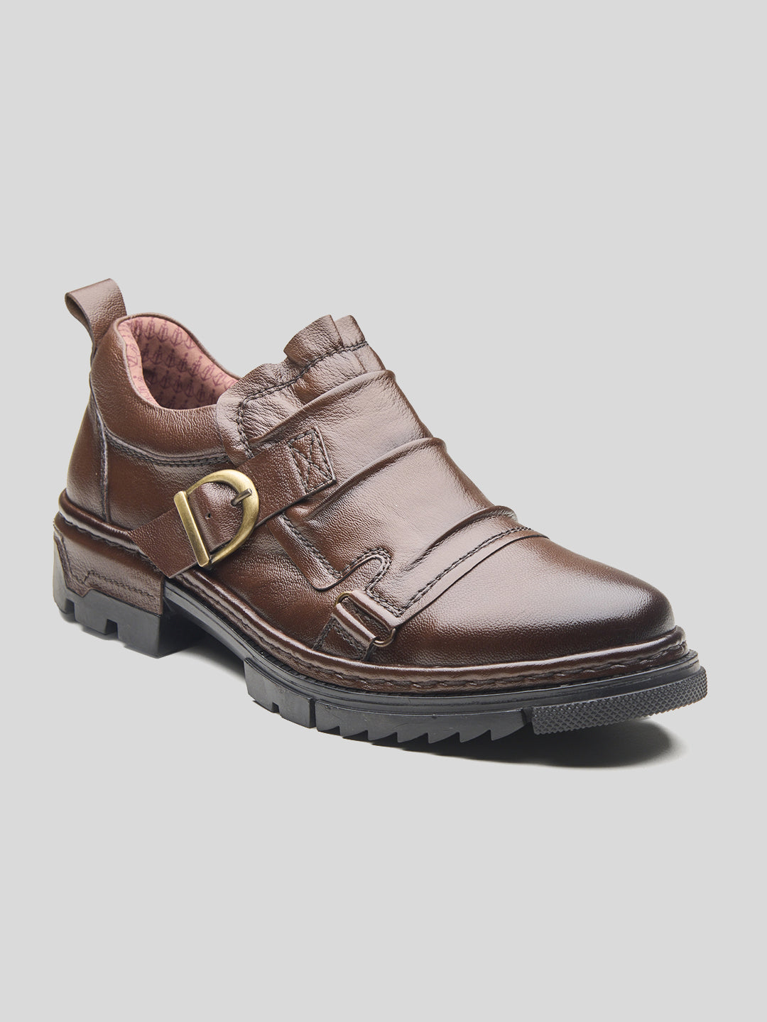 Pedro Leather Formals Dark Tan