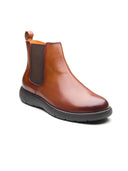Moreno Leather Boots Tan