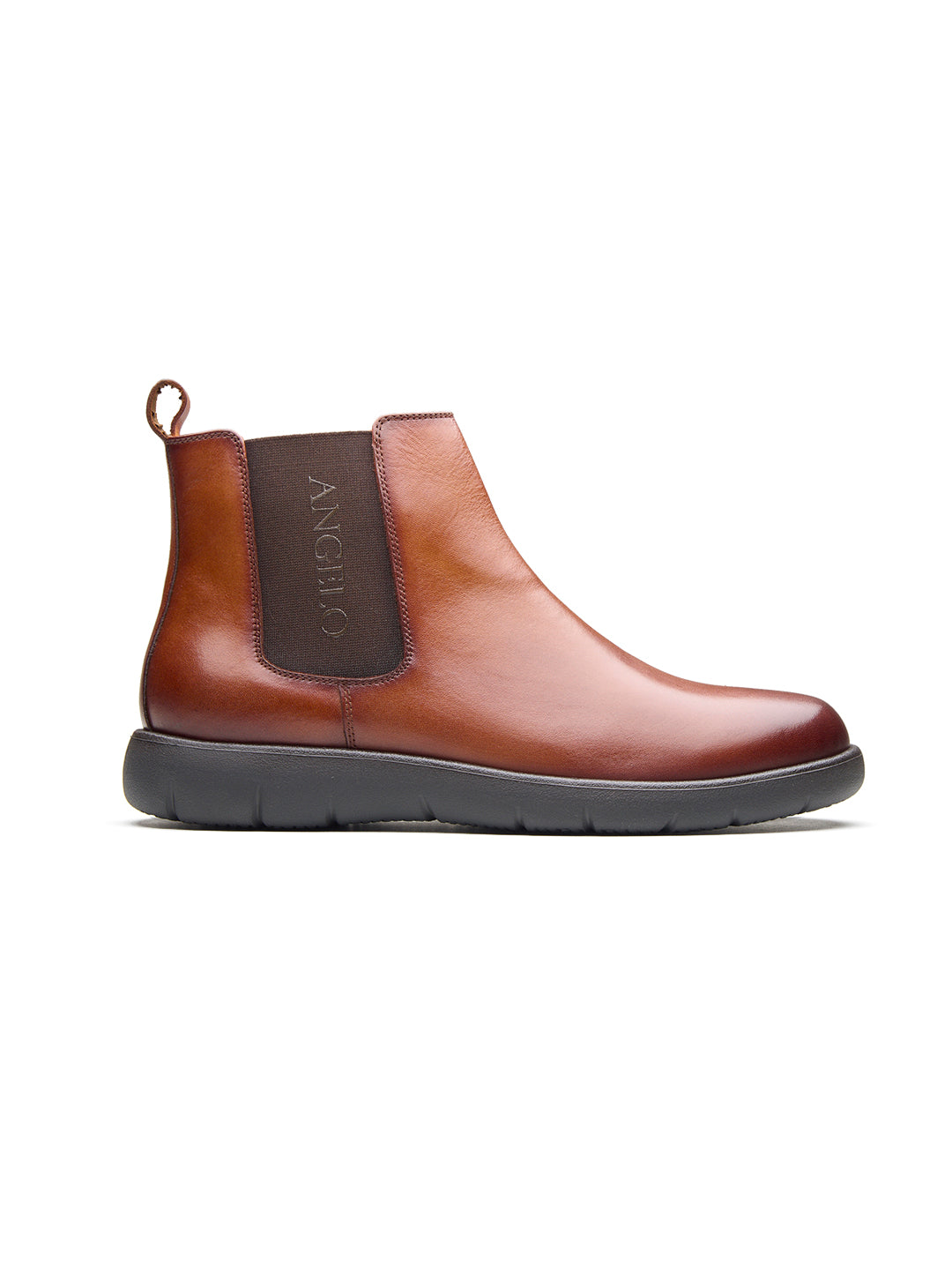 Moreno Leather Boots Tan