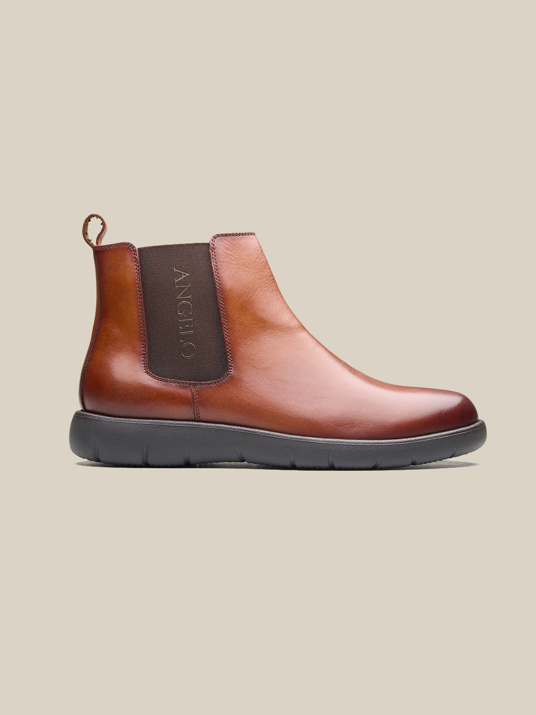 Moreno Leather Boots Tan