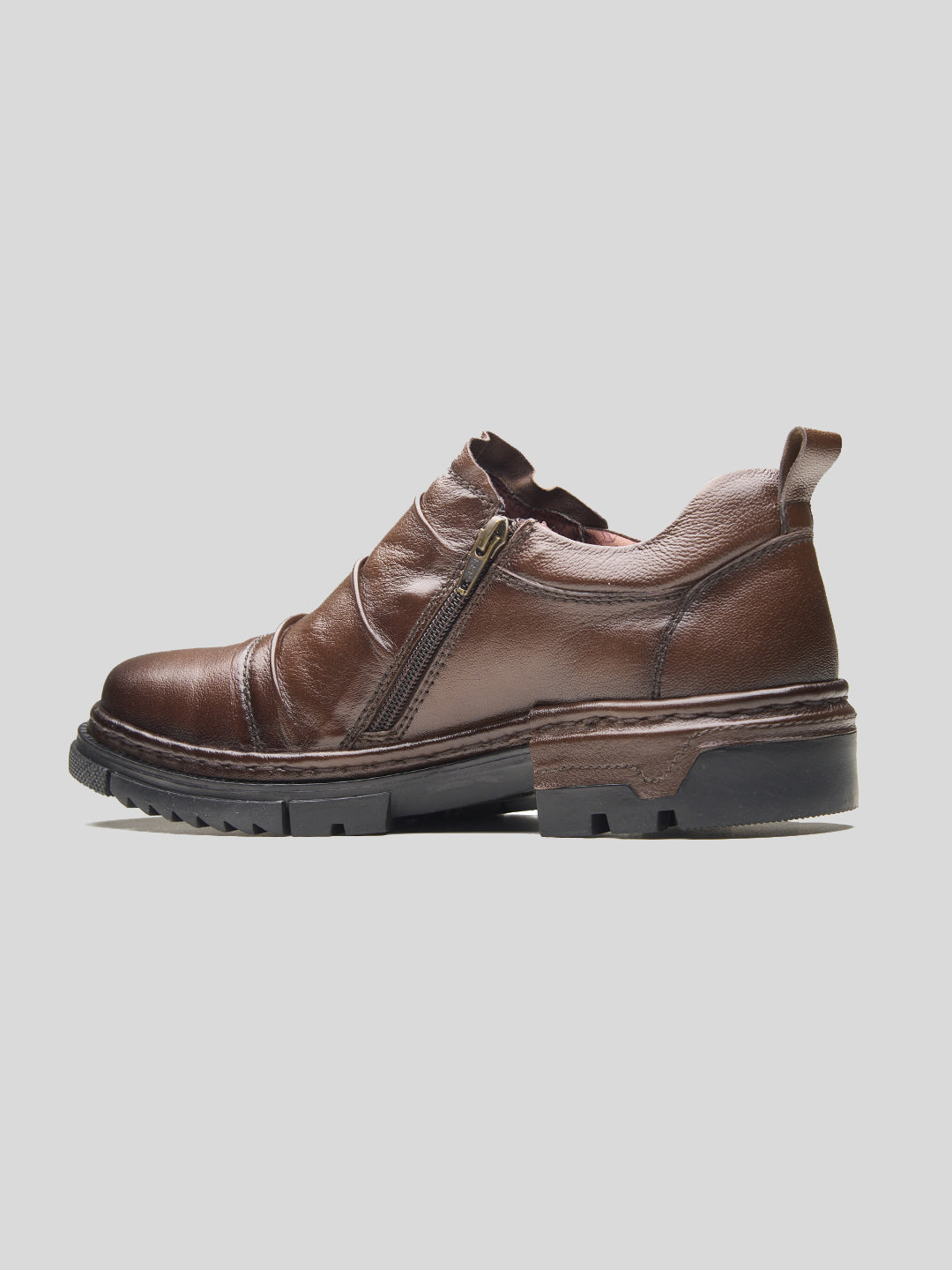 Pedro Leather Formals Dark Tan
