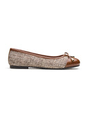 Michael Angelo's Sophie Ballerinas For Women (Brown)