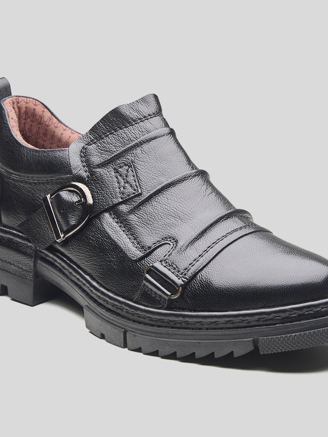 Pedro Leather Formals Black