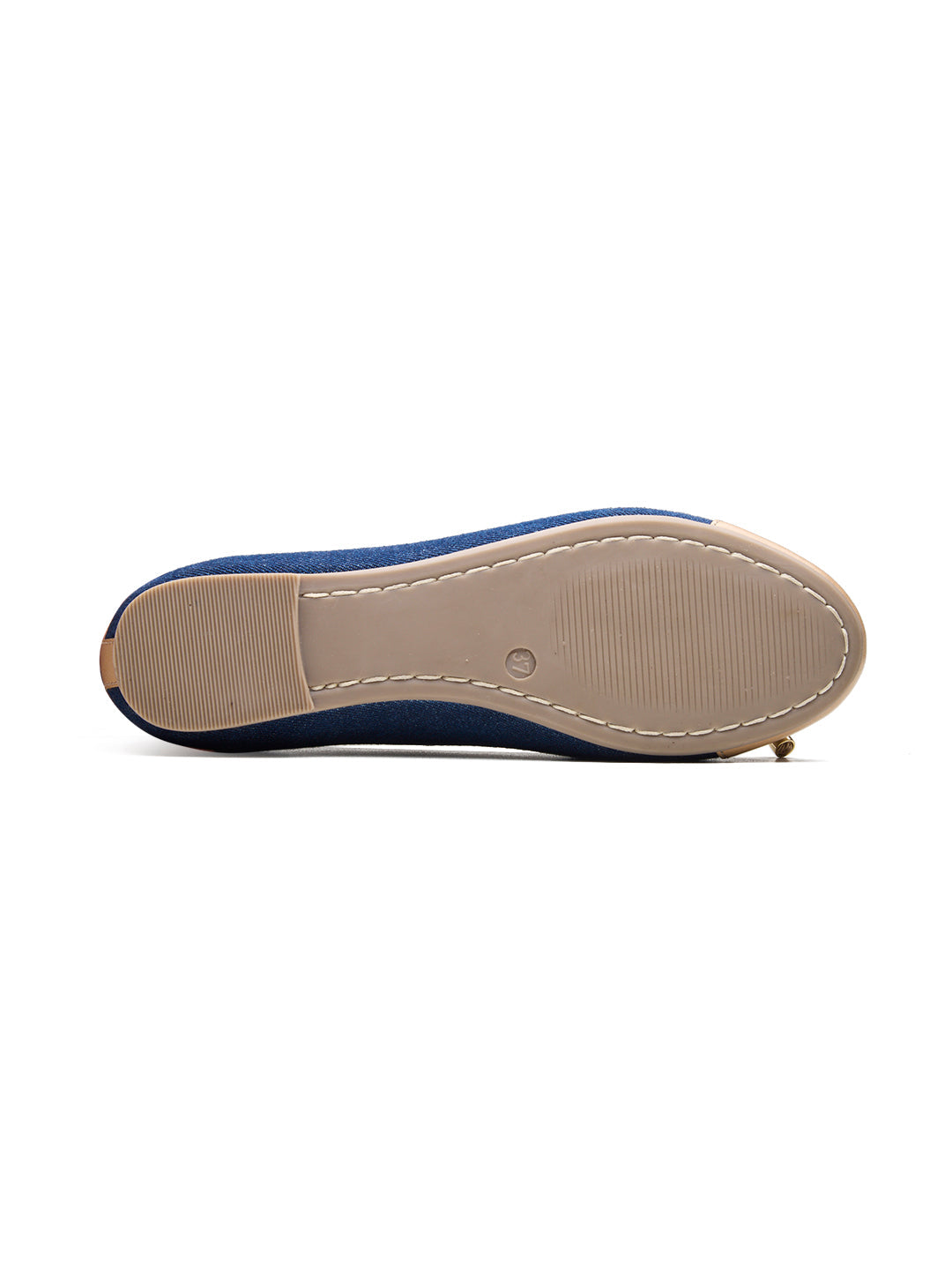 Clara Ballerinas Navy Beige