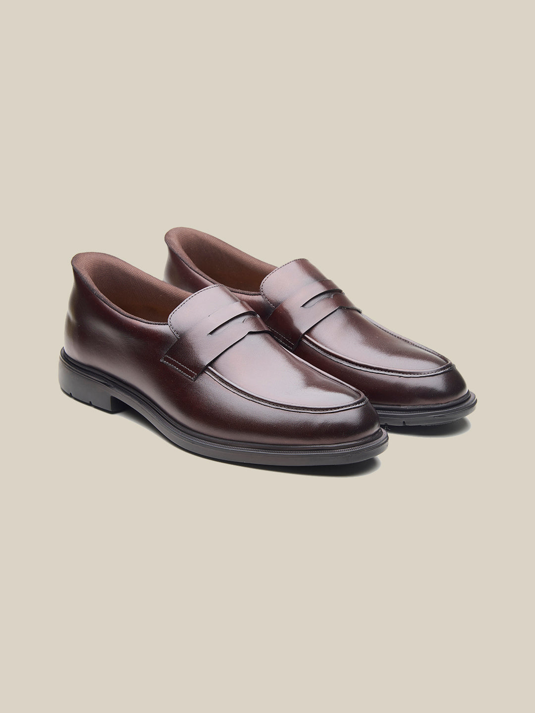 Bailey Leather Formals Shoes Brown