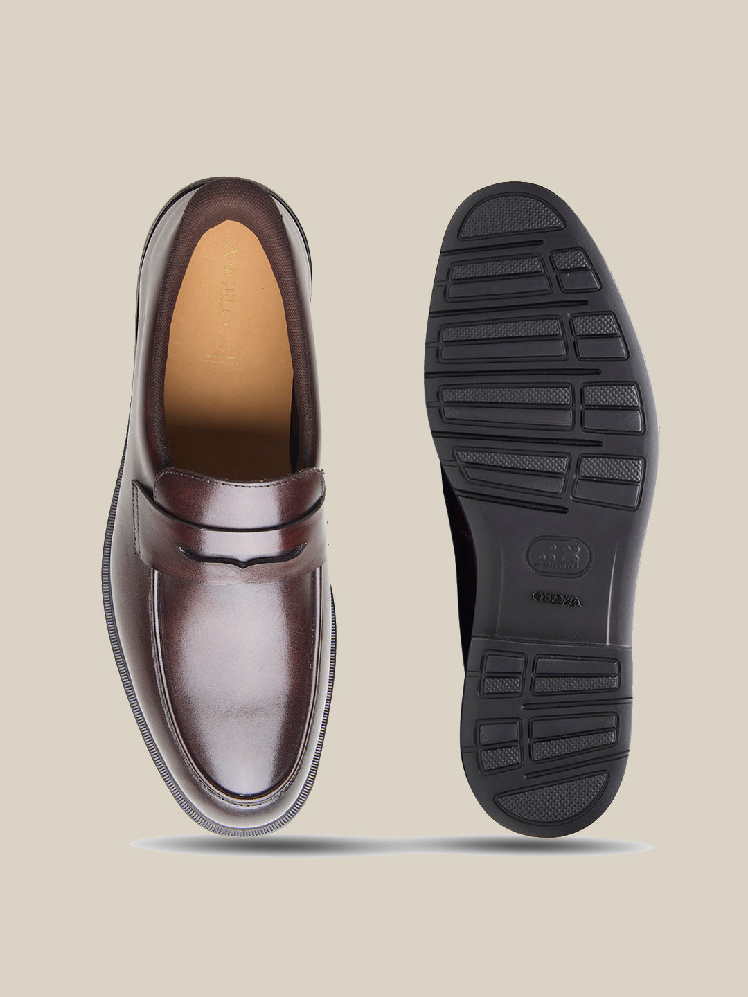 Bailey Leather Formals Shoes Brown