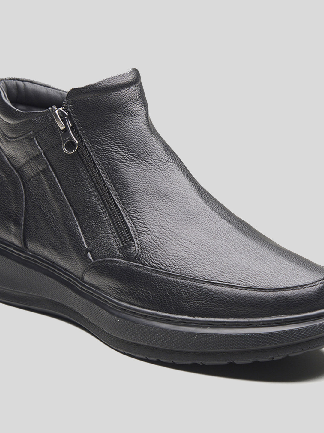 Ricci Leather Formals Black