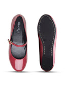 Michael Angelo's Amour Mary Janes For Women (Wine)