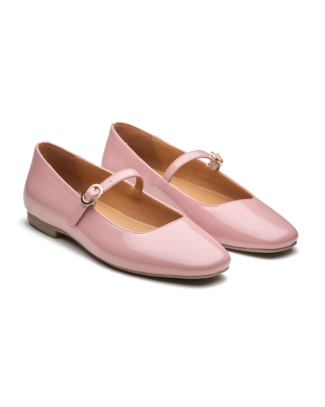 Coeur Mary Janes Peach