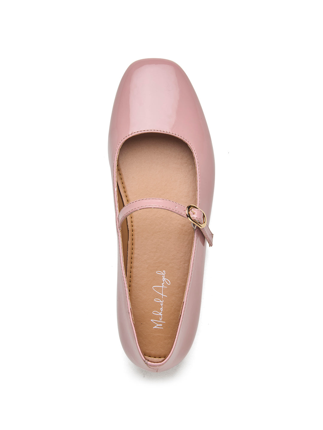 Coeur Mary Janes Peach