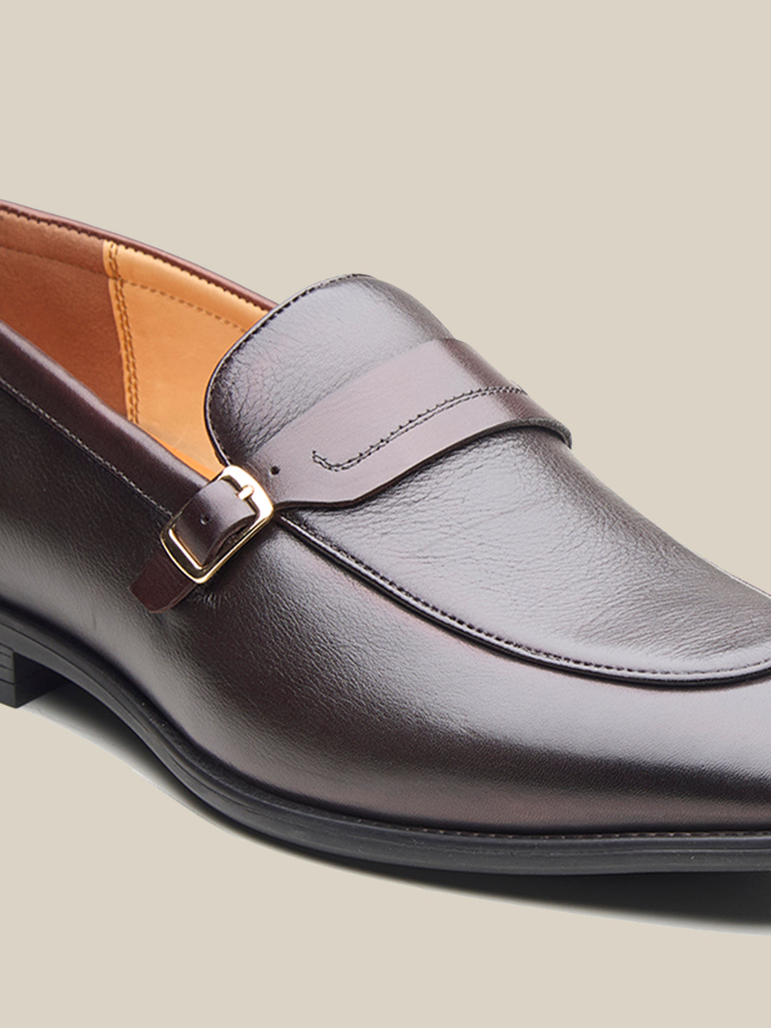Duffy Leather Formals Shoes Brown
