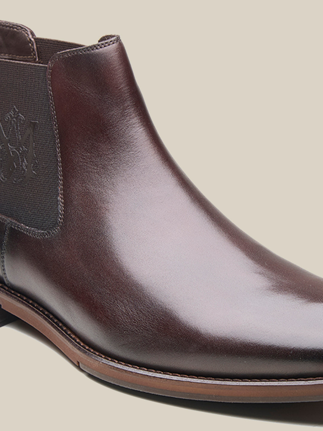 Harris Leather Chelsea Boots Brown
