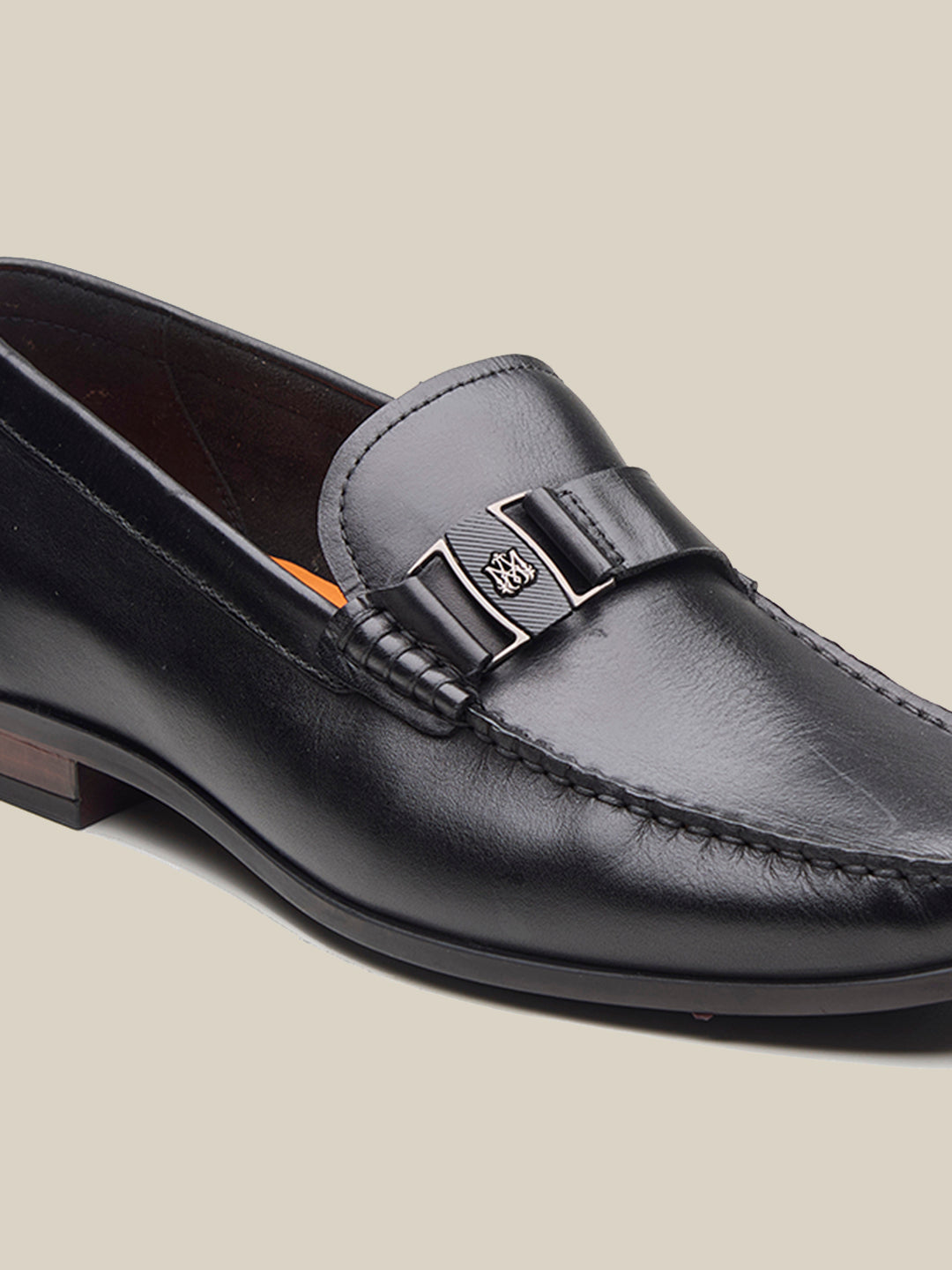 Milne Leather Loafers Black