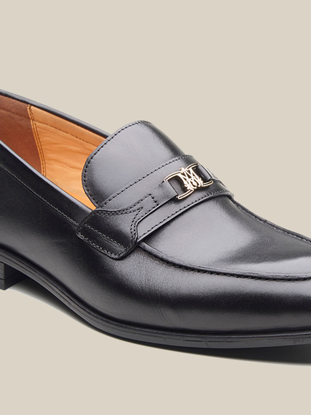 Blundell Leather Formals Shoes Black