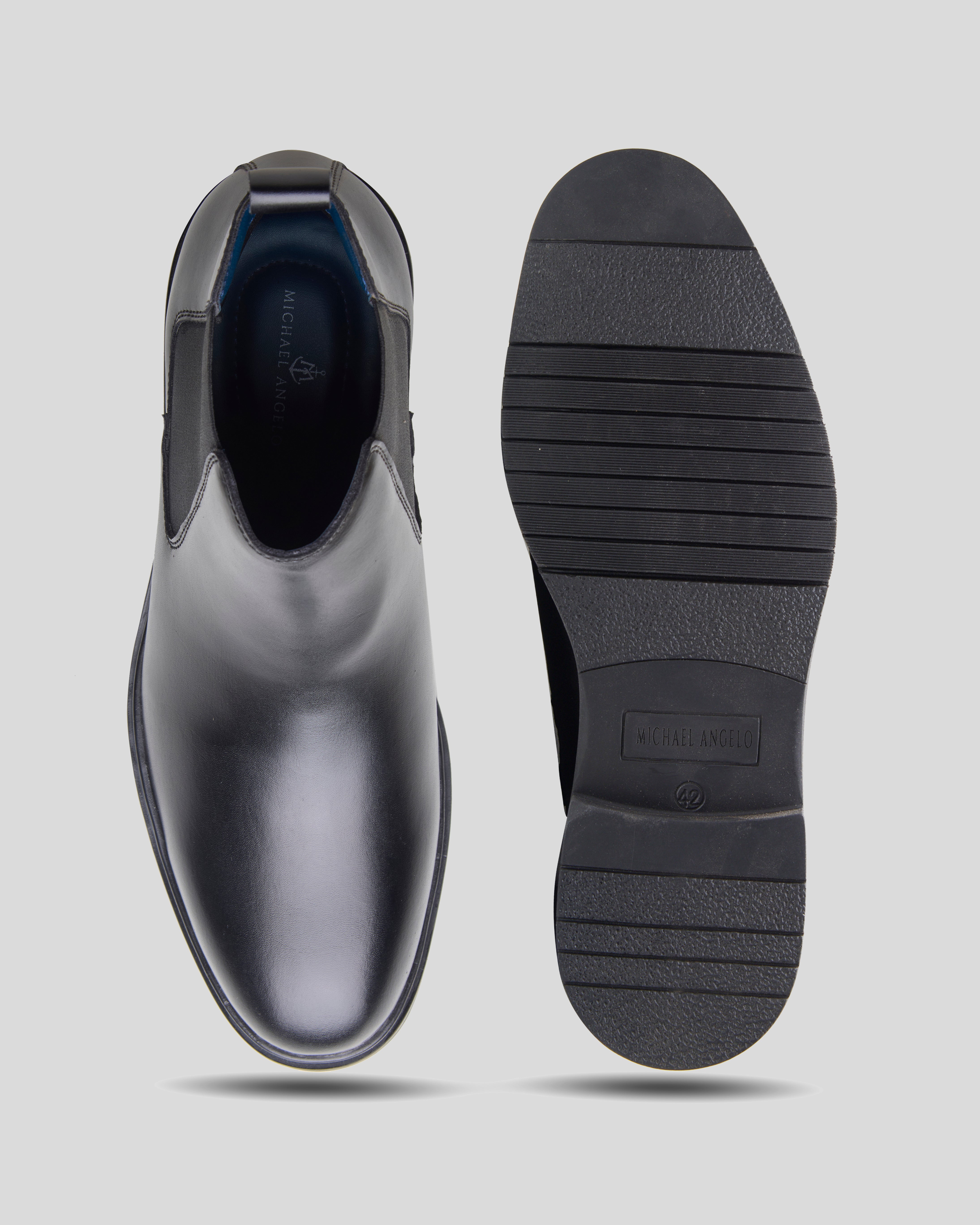 Zetto Fashion Formals Boots Black