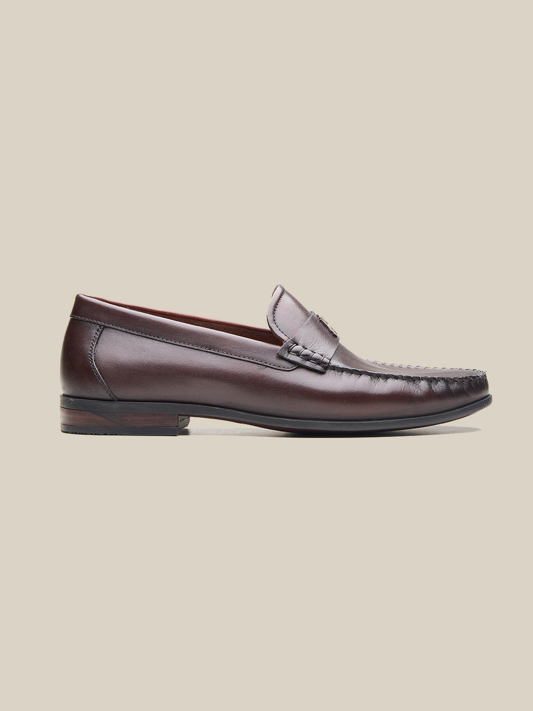 Mair Leather Loafers Brown