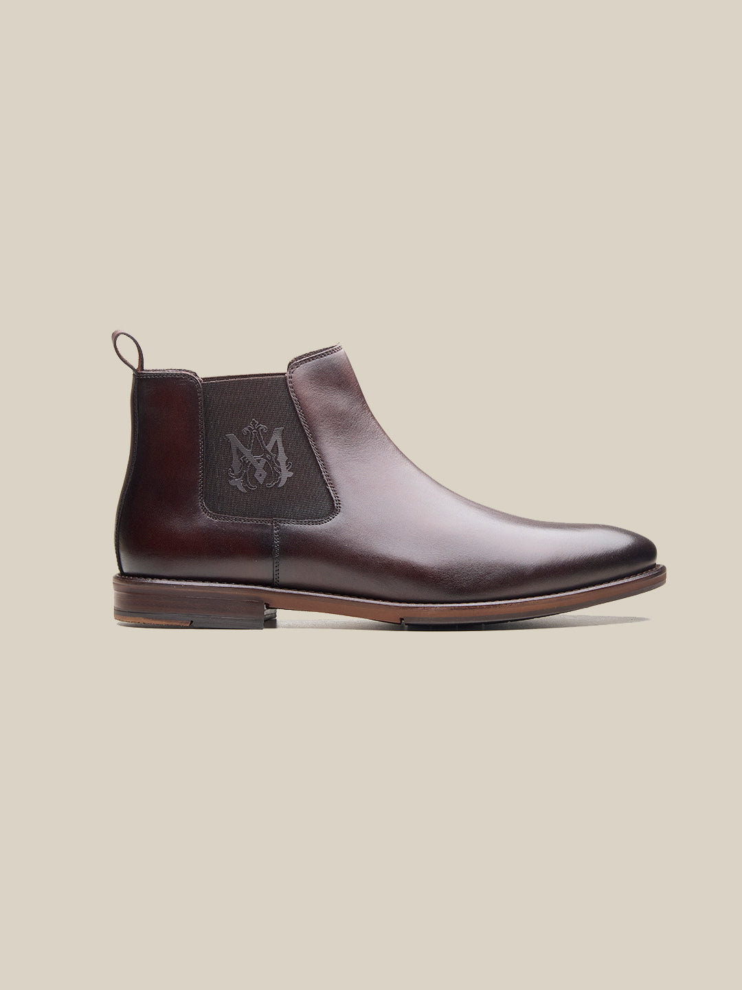 Harris Leather Chelsea Boots Brown