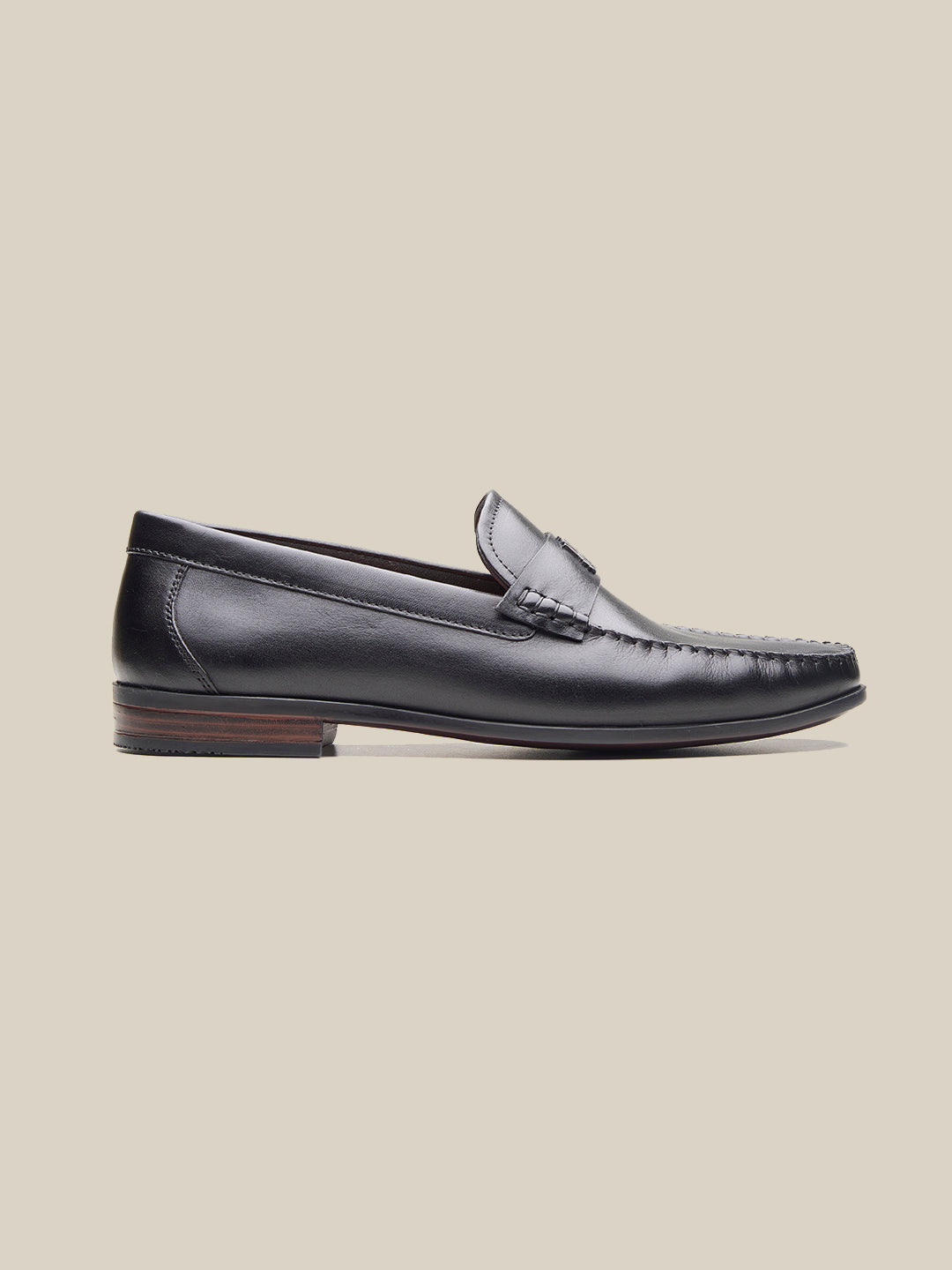 Mair Leather Loafers Black