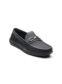 Orlando Leather Loafers Slip-on Shoes Black