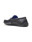 Orlando Leather Loafers Slip-on Shoes Black