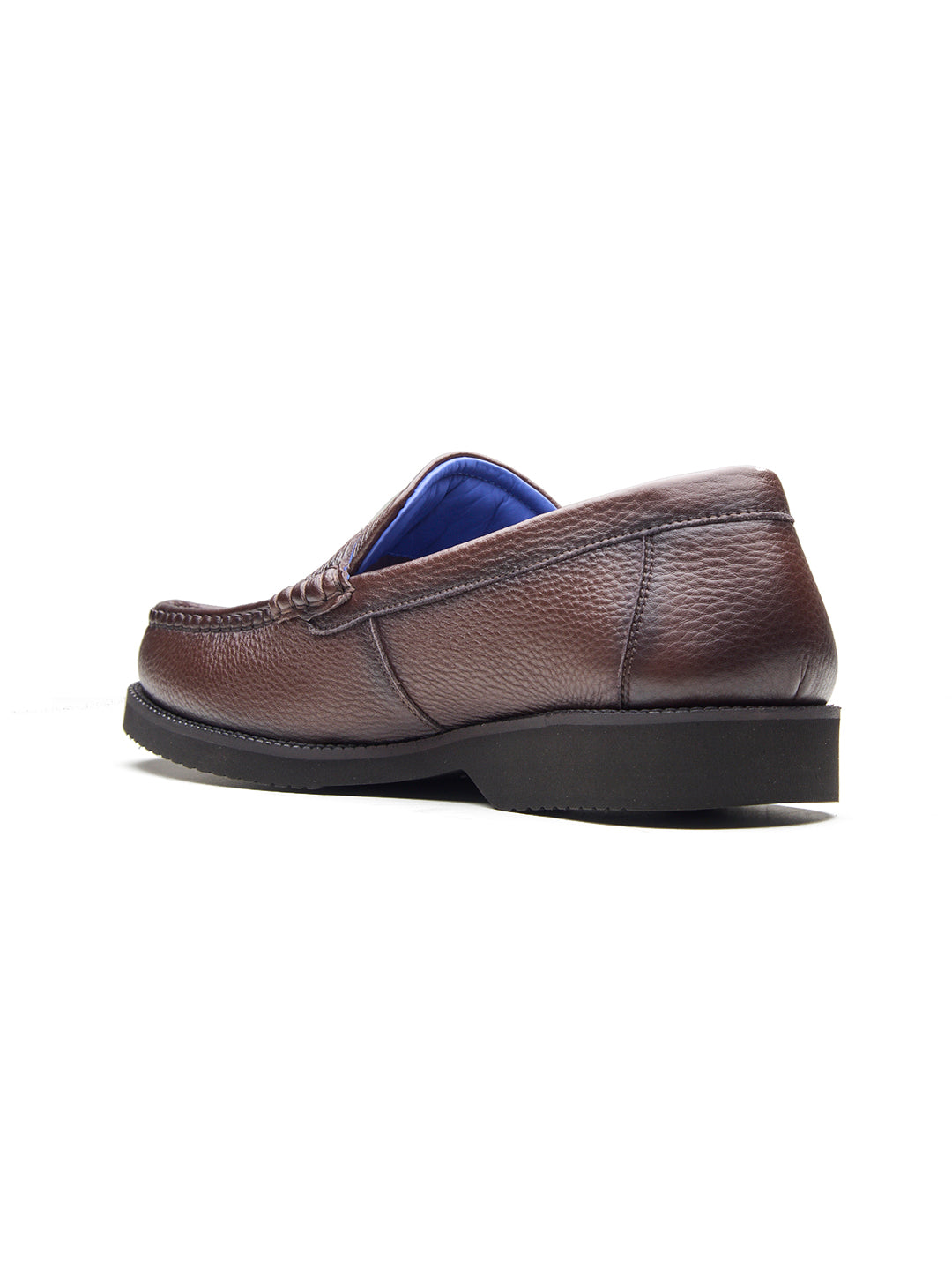Benedo Leather Comfort Slip-on Shoes Brown