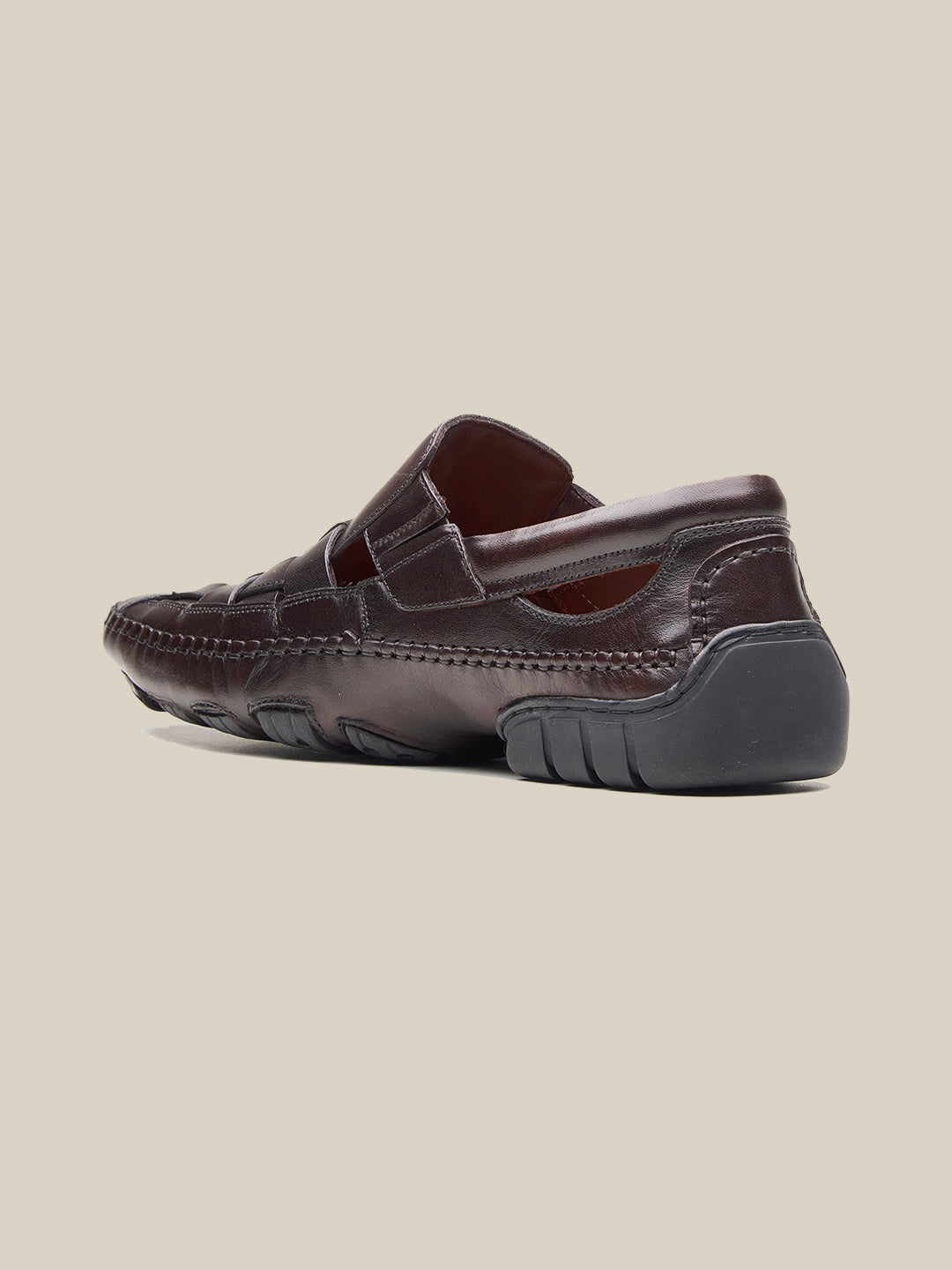 Fryer Leather Roman Sandals Tan