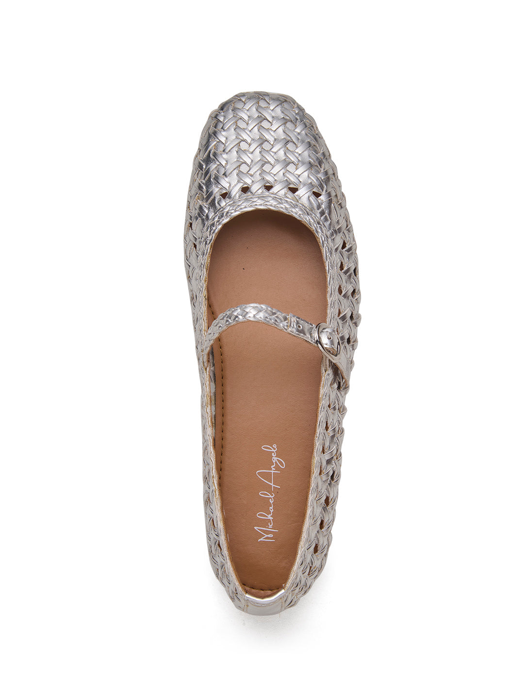 Grisete Mary Janes Silver