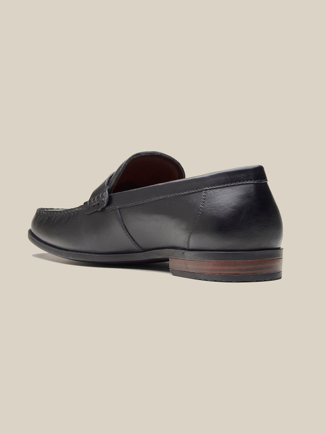 Milne Leather Loafers Black