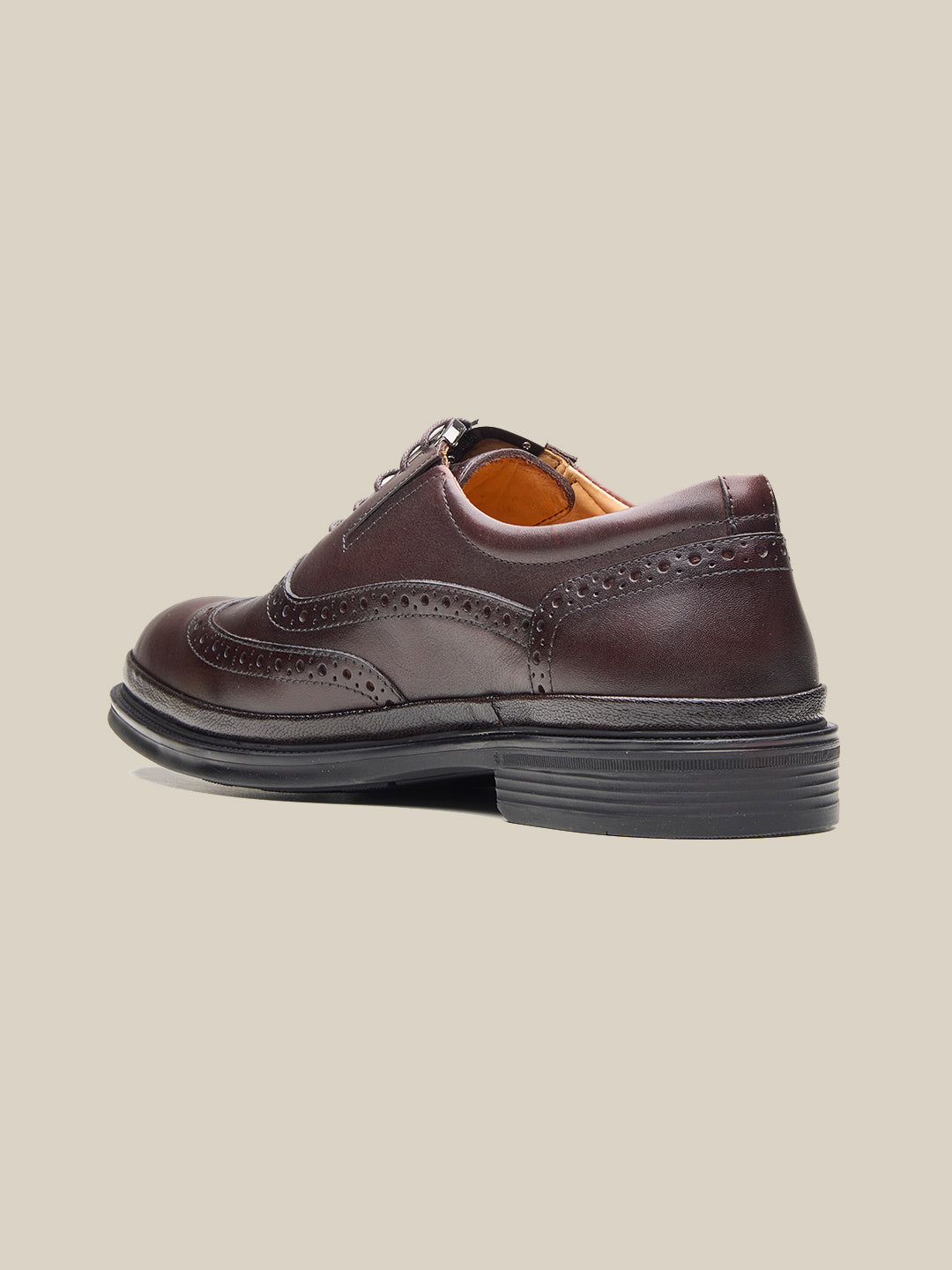 Fisher Leather Formals Shoes Brown