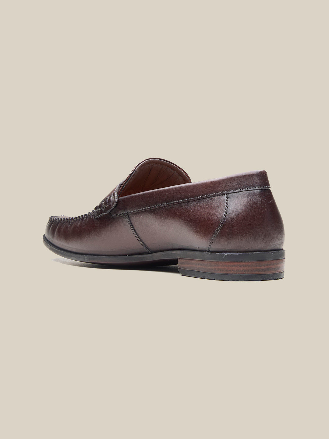 Mair Leather Loafers Brown