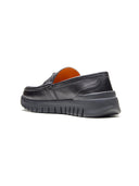 Cosimo Leather Comfort Slip-on Shoes Black