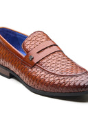 Klemen Leather Formal Slip-on Shoes Tan