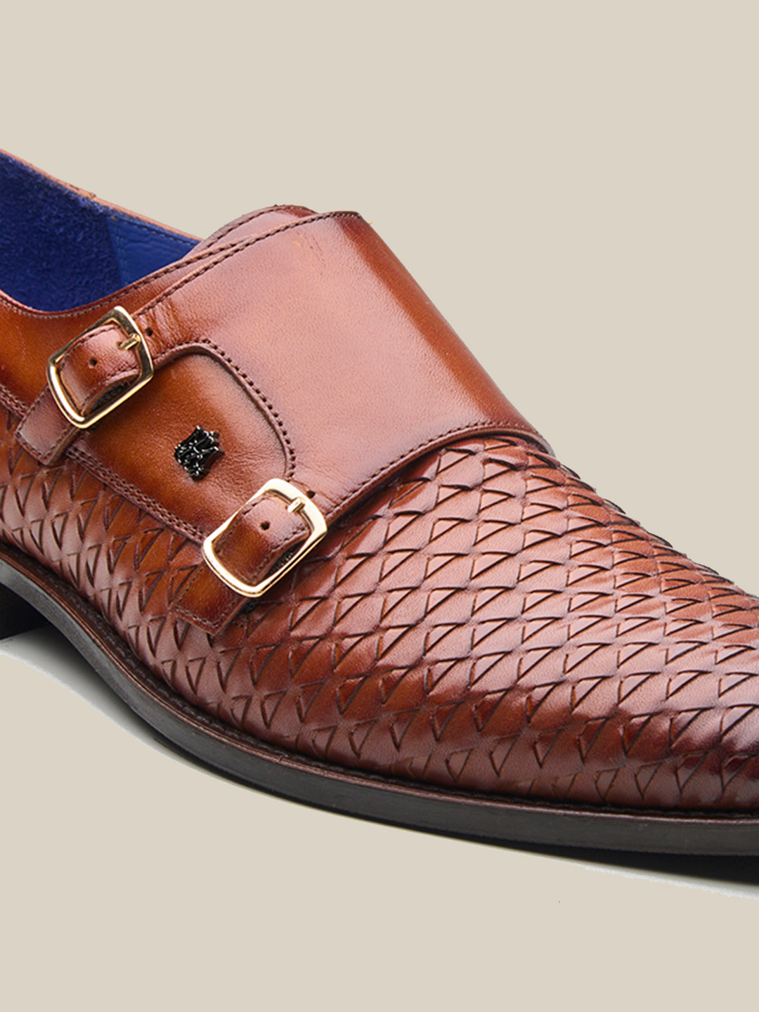 Ezio Leather Formal Slip-on Shoes Tan