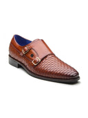 Ezio Leather Formal Slip-on Shoes Tan