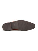 Ezio Leather Formal Slip-on Shoes Tan