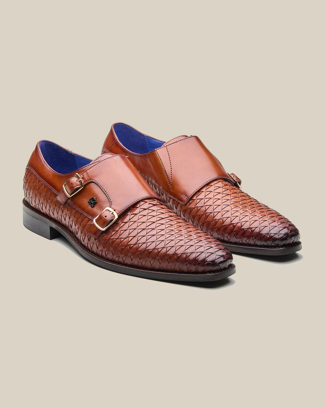 Ezio Leather Formal Slip-on Shoes Tan