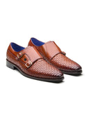 Ezio Leather Formal Slip-on Shoes Tan