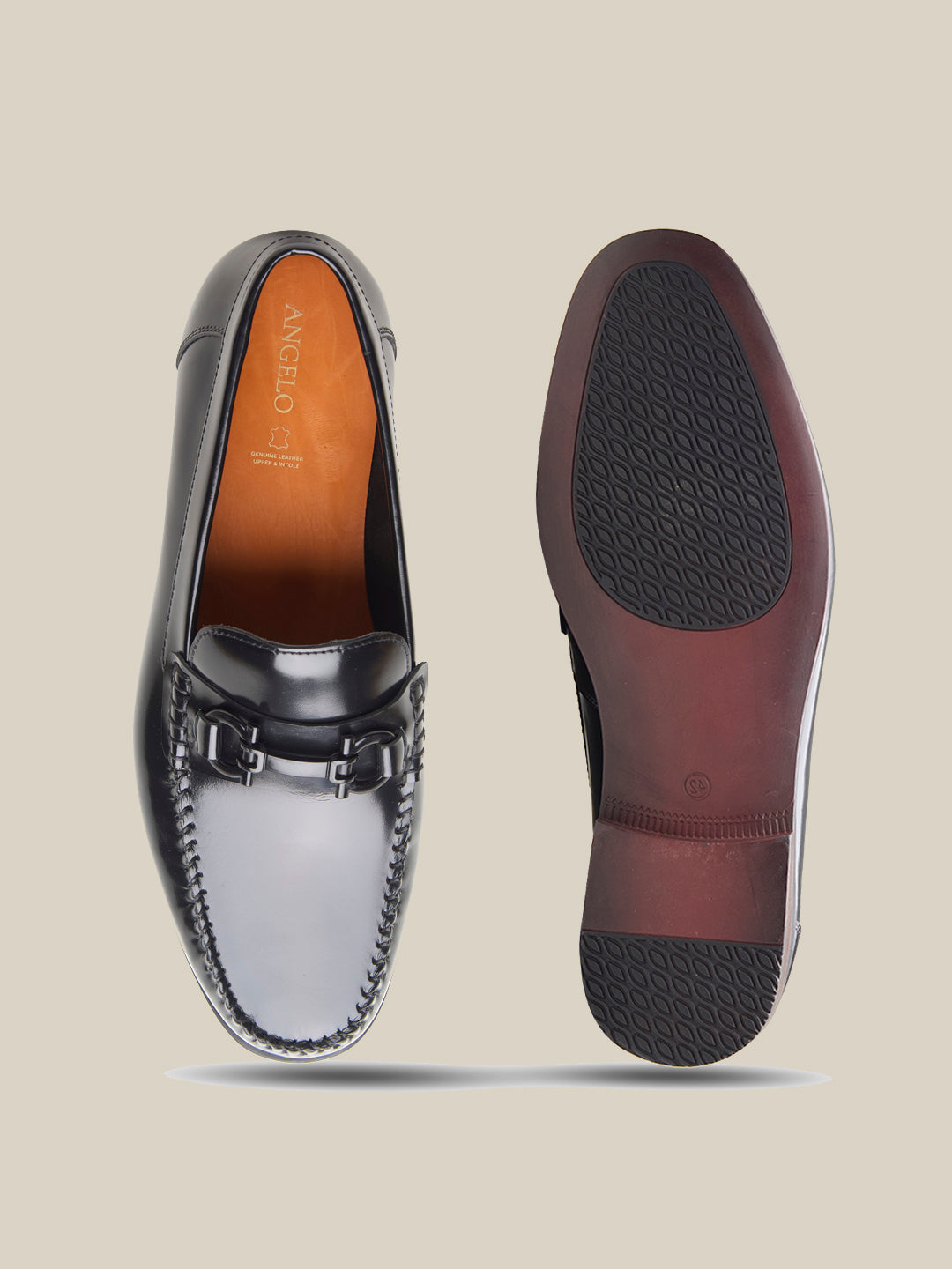 Milie Leather Loafers Black