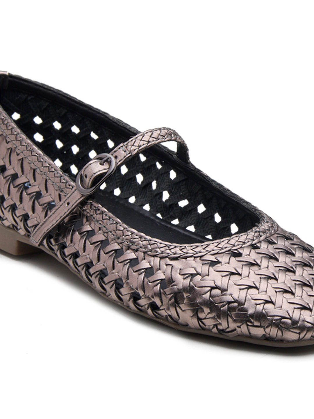 Grisete Mary Janes Gunmetal