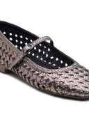 Michael Angelo's Grisete Mary Janes For Women (Gunmetal)