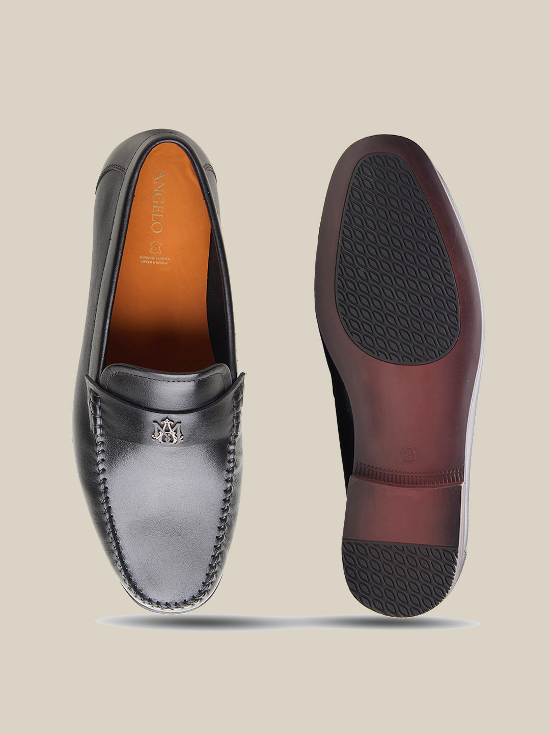 Mair Leather Loafers Black