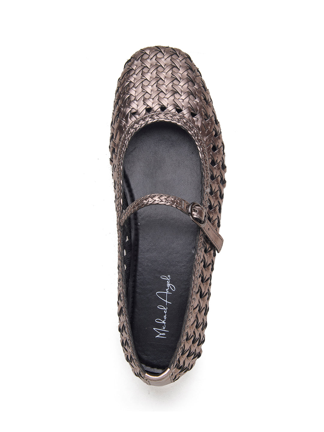 Grisete Mary Janes Gunmetal