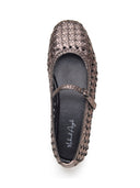 Michael Angelo's Grisete Mary Janes For Women (Gunmetal)