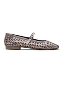 Michael Angelo's Grisete Mary Janes For Women (Gunmetal)