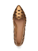Michael Angelo's Aurora Ballerinas For Women (Bronze)