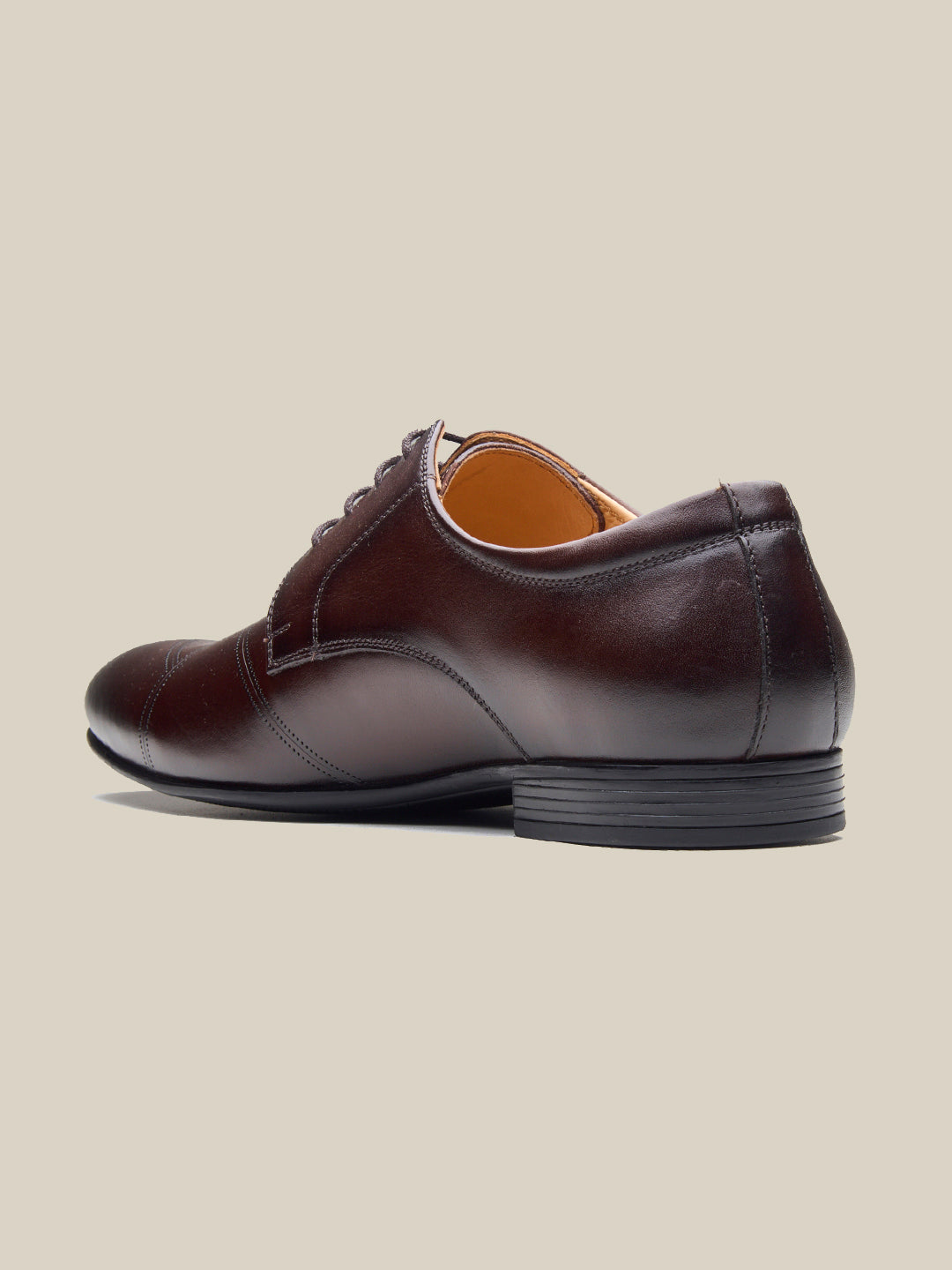 Lorenzo Leather Formal Lace Up Shoes Brown